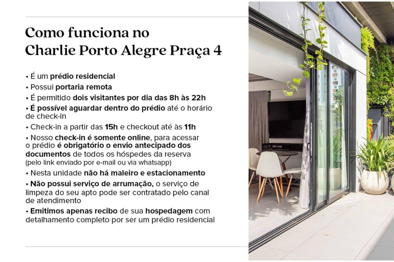 Charlie Porto Alegre Praca 4 Apartment Exterior foto